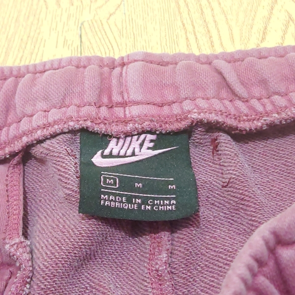 Nike Sportswear Tracksuit Bottoms Joggers Cotton Men's Medium W30 Pink Purple - Picture 6 of 14